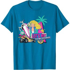 Mattel 80th – Let’s Hit the Road T-Shirt(Sapphire Blue)