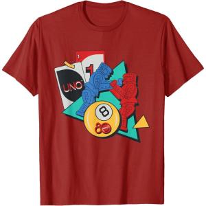 Mattel 80th – Outlook Good T-Shirt(Cranberry Red)