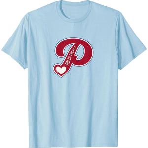 Mattel 80th – Polly Pocket Badge T-Shirt(Baby Blue)