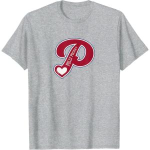 Mattel 80th – Polly Pocket Badge T-Shirt(Heather Grey)