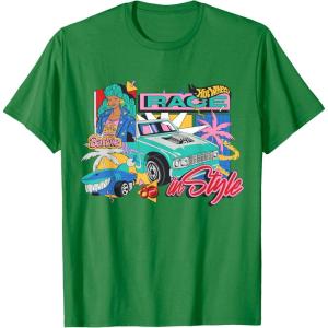 Mattel 80th – Race in Style T-Shirt(Kelly Green)
