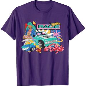 Mattel 80th – Race in Style T-Shirt(Purple)