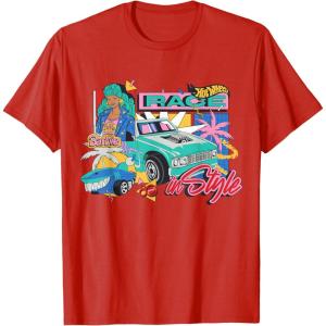 Mattel 80th – Race in Style T-Shirt(Red)