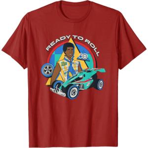 Mattel 80th – Ready to Roll T-Shirt(Cranberry Red)