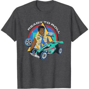 Mattel 80th – Ready to Roll T-Shirt(Dark Heather Grey)