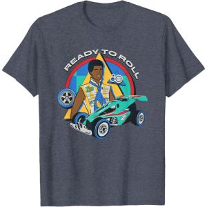 Mattel 80th – Ready to Roll T-Shirt(Heather Blue)