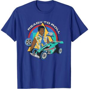 Mattel 80th – Ready to Roll T-Shirt(Royal Blue)