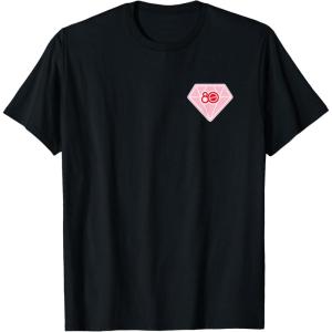 Mattel 80th – Ruby Anniversary T-Shirt(Black)