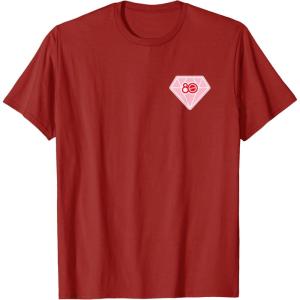Mattel 80th – Ruby Anniversary T-Shirt(Cranberry Red)