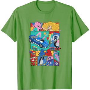 Mattel 80th – Throwback T-Shirt(Grass Green)