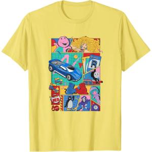 Mattel 80th – Throwback T-Shirt(Lemon Yellow)