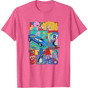 Mattel 80th – Throwback T-Shirt(Pink Heather)