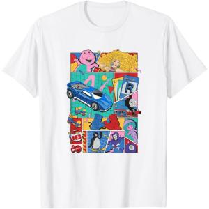 Mattel 80th – Throwback T-Shirt(White)