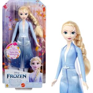 Mattel Disney Frozen Toys, Singing Elsa Doll in Signature Clothing, Sings “Let It Go” from The Disney Movie Frozen(Adventure Elsa)