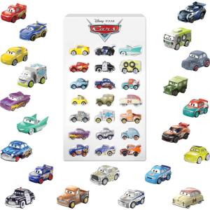 Mattel Disney Pixar Cars Toy Vehicles 10-Pack, Set of 10 Mini Racers of Favorite Characters from The First Cars Movie (Styles May Vary)(21-Pack)
