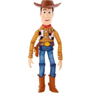 Mattel Disney Pixar Toy Story Talking Woody Action Figure & Accessory, Roundup Fun 12-inch Collectible with 30+ Sounds & Phrases