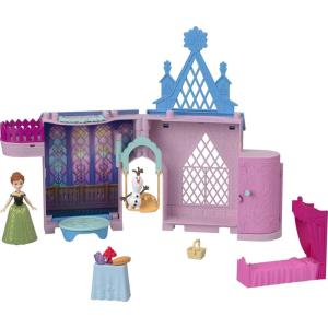 Mattel Disney Princess Toys, Moana Storytime Stackers Doll House with Moana Small Doll, 1 Animal Friend & 9 Accessories, Inspired by Disney Movie(Anna)