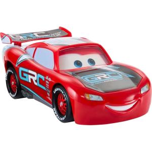 Mattel Disney and Pixar Cars Lightning McQueen Toy Vehicle & Accessories, Global Racers Cup Drift & Race Car with 2 Modes of Play