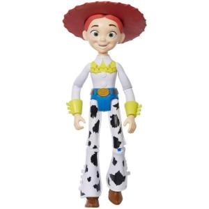 Mattel Disney and Pixar Toy Story Large Action Figure, Posable Woody Collectible in Signature Sheriff Look with Removable Hat, 12-inch Scale(Jessie)