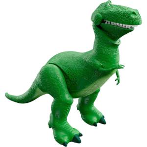 Mattel Disney and Pixar Toy Story Talking Dinosaur Action Figure with Movng Arms, Roarin’ Laughs Rex Dino Toy, 10.8-inch T Rex with 40+ Sounds & Phrases