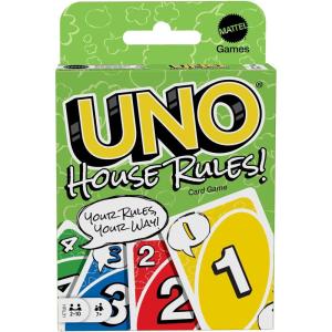 Mattel Games UNO Dare Card Game for Families & Parties Featuring Challenging & Silly Dares from 3 Different Categories(House Rules)