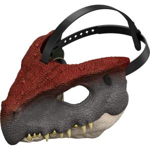Mattel Jurassic World Rebirth Dinosaur Mask, Role-Play Head Wear, Openable Jaw, Realistic Texture and Color, Adjustable Strap(Mutadon)