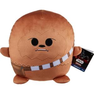 Mattel Star Wars Cuutopia Plush Figure, 10-inch Stormtrooper Soft Rounded Pillow Doll, Collectible Toy Inspired by the Villain Characters(Chewbacca)