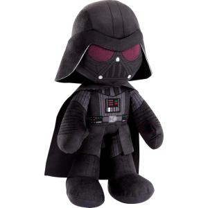 Mattel Star Wars Plush Talkers Soft Toys, 11 to 12-Inch Stormtrooper Plush with 10 Sounds & Phrases, Collectible Soft Dolls(Darth Vader)