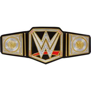 Mattel WWE Championship Title, World Heavyweight Championship Role-Play & Costume Piece, Leather-Like Belt 3+ Feet with One-Time Adjustment(Championship)