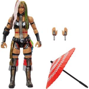 Mattel WWE Elite Action Figure & Accessories, Series #115 6-inch Collectible Kairi Sane with 25 Articulation Points & Swappable Hands(Kairi Sane)