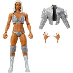 Mattel WWE Elite Action Figure & Accessories, Series #116 6-inch Collectible Jade Cargill with 25 Articulation Points & Swappable Hands(Jade Cargill)