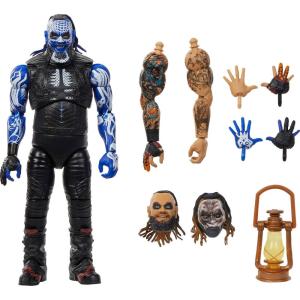 Mattel WWE Ultimate Edition Action Figure & Accessories, 6-inch Finn Balor Collectible Set, Swappable Heads & Hands, 30 Articulation Points(Bray Wyatt)