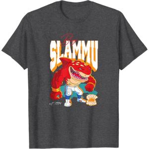 Street Sharks – Big Slammu T-Shirt(Dark Heather Grey)