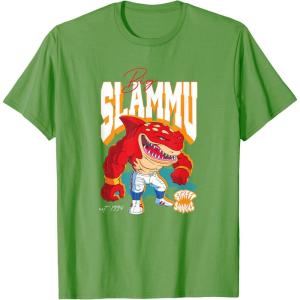 Street Sharks – Big Slammu T-Shirt(Grass Green)