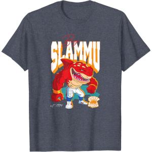 Street Sharks – Big Slammu T-Shirt(Heather Blue)