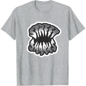 Street Sharks – Grey Logo T-Shirt(Heather Grey)