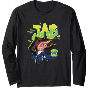 Street Sharks – Jab It’s Hammerin’ Time Long Sleeve T-Shirt(Black)