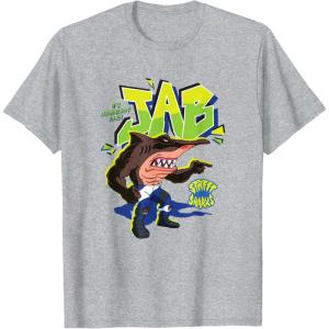 Street Sharks – Jab It’s Hammerin’ Time T-Shirt(Heather Grey)
