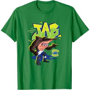 Street Sharks – Jab It’s Hammerin’ Time T-Shirt(Kelly Green)