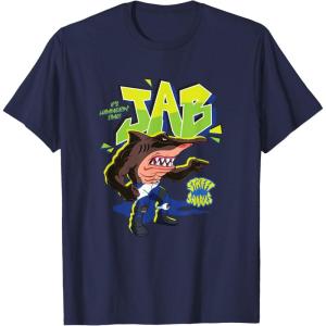 Street Sharks – Jab It’s Hammerin’ Time T-Shirt(Navy Blue)