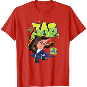 Street Sharks – Jab It’s Hammerin’ Time T-Shirt(Red)