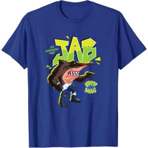 Street Sharks – Jab It’s Hammerin’ Time T-Shirt(Royal Blue)