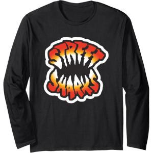 Street Sharks – Logo Long Sleeve T-Shirt(Black)