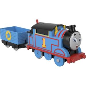 Thomas & Friends Motorized Toy Train Thomas Battery-Powered Engine with Cargo for Pretend Play Preschool Kids Ages 3+ Years​(Thomas)