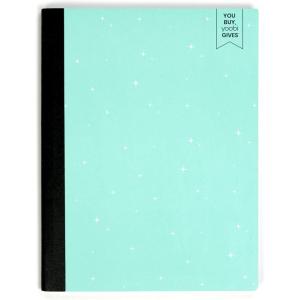 Yoobi Barbie X College Ruled Composition Notebook Set – 3-Pack of Kids 1 Subject Notebooks, Allover Print Designs – 100 Sheets Each, For School, Office & Home – 9.75” x 7.5”(Mint Twinkle)