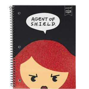 Yoobi Barbie X College Ruled Composition Notebook Set – 3-Pack of Kids 1 Subject Notebooks, Allover Print Designs – 100 Sheets Each, For School, Office & Home – 9.75” x 7.5”(Black Widow)