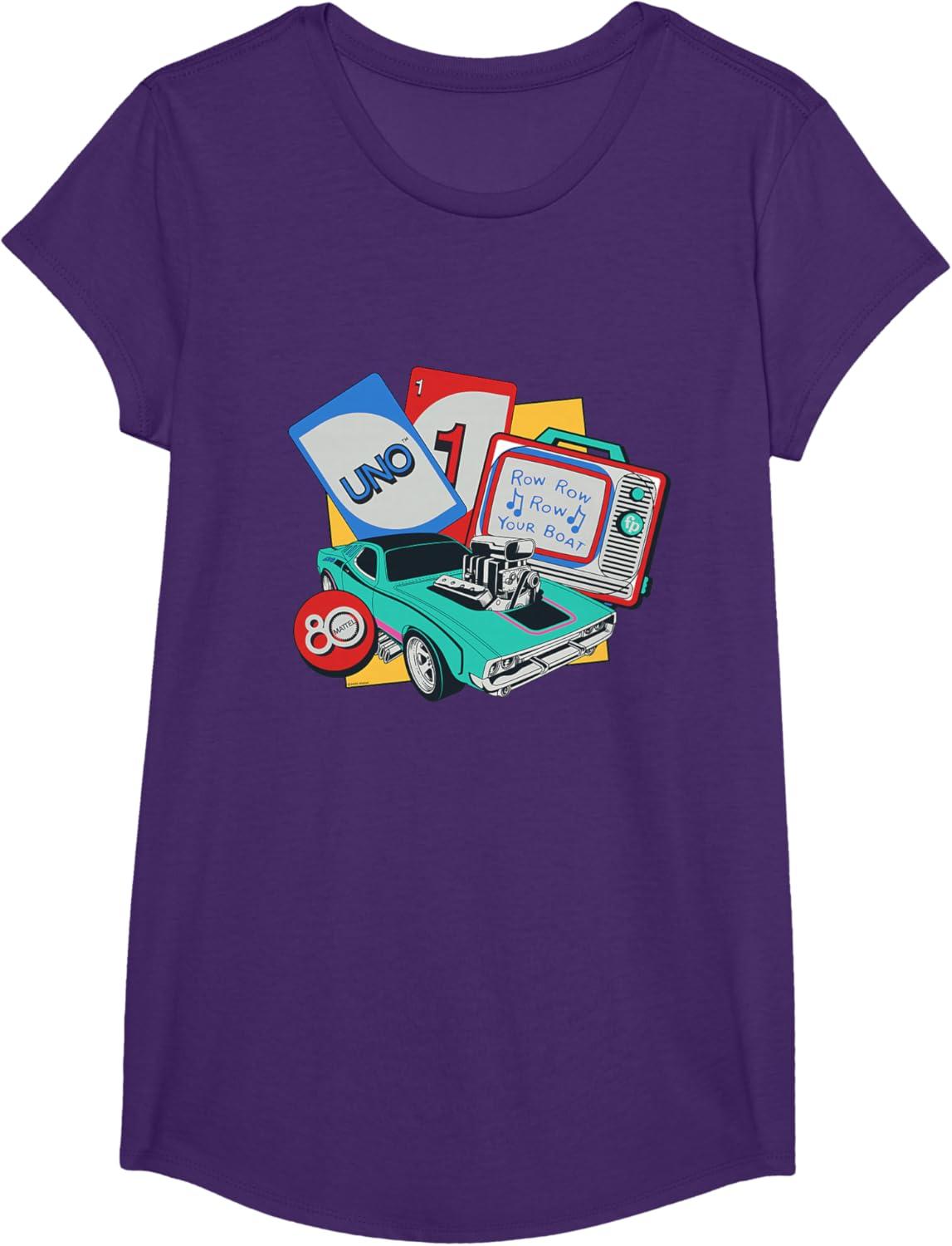 imageMattel 80th Back in the Day TShirtPurple