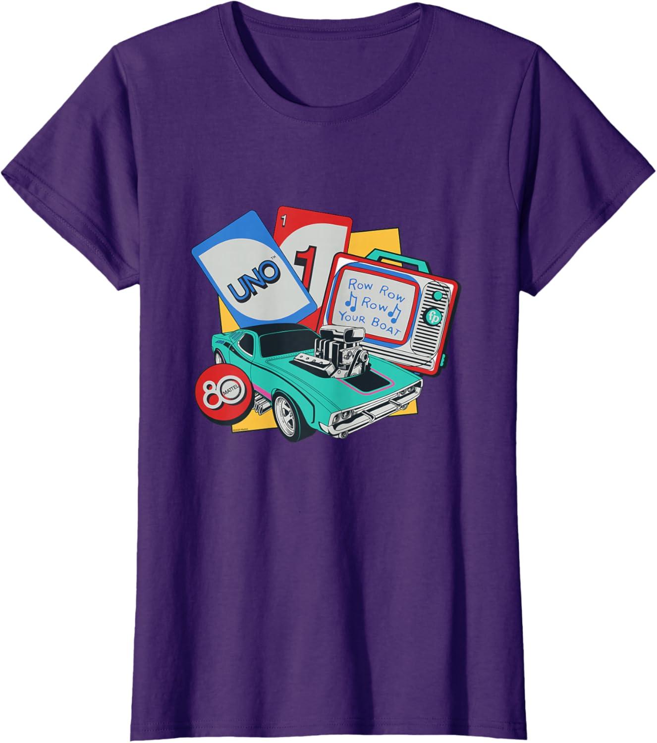imageMattel 80th Back in the Day TShirtPurple