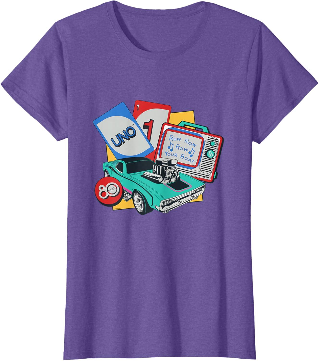 imageMattel 80th Back in the Day TShirtPurple Heather