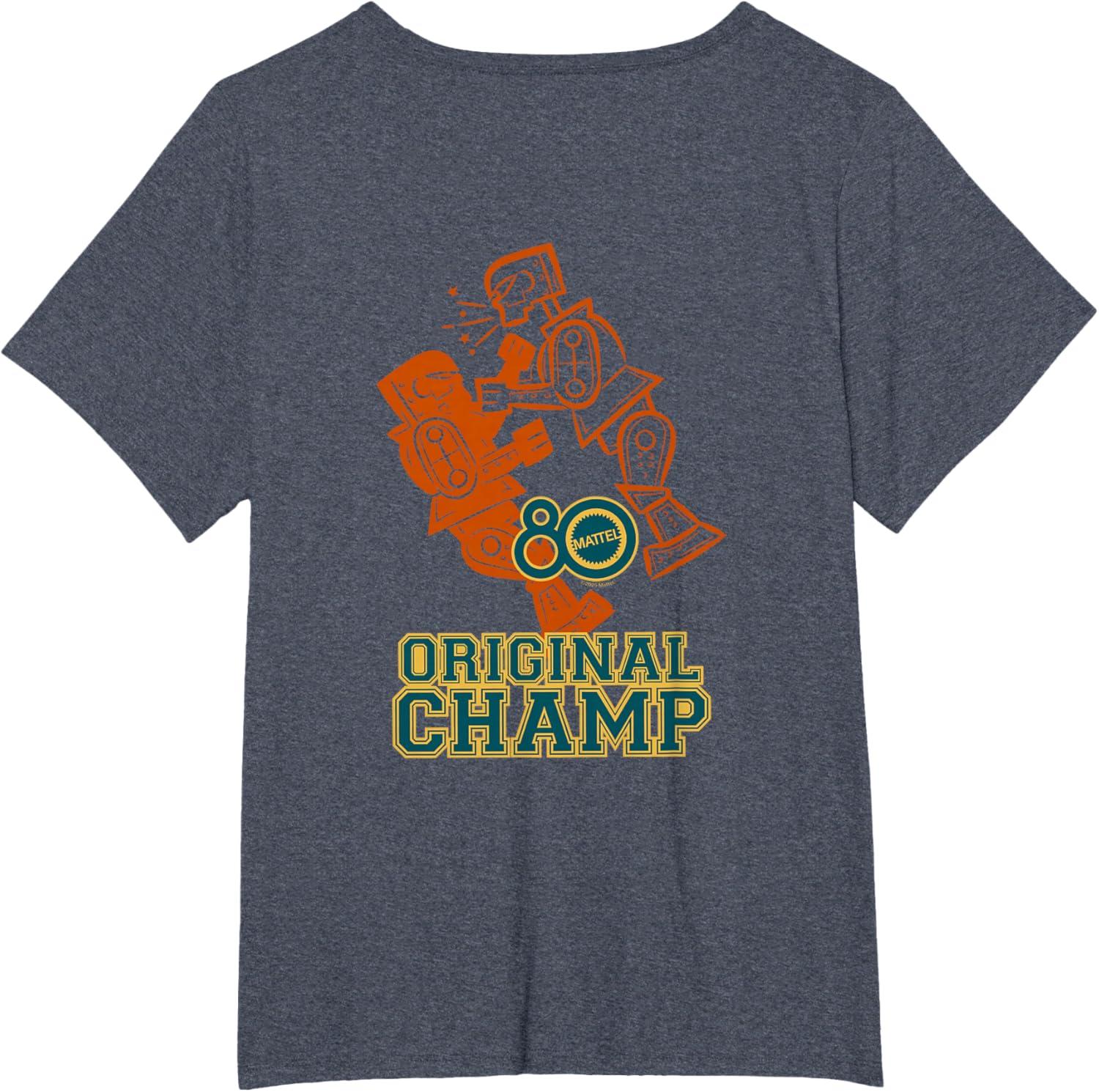 imageMattel 80th Original Champ TShirtHeather Blue